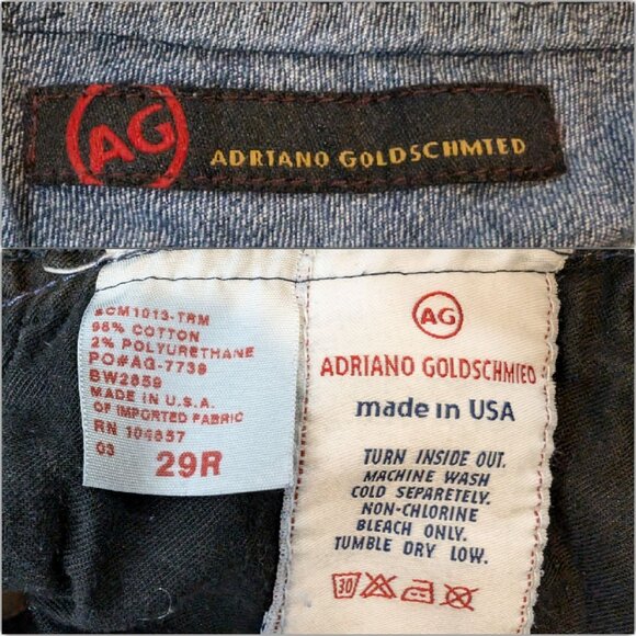 Adriano Goldschmied A Pea In The Pod The Angel Jeans Womens Blue Maternity Sz 29 - Picture 7 of 13